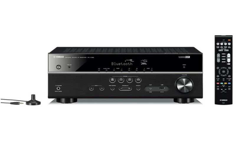 Photo 1 of YAMAHA RX-V385 5.1-Channel 4K Ultra HD AV Receiver with Bluetooth