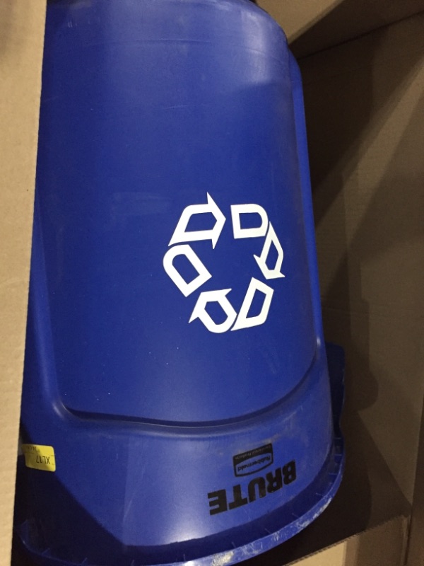 Photo 1 of BRUTEB SMALL RECYCLING BIN 