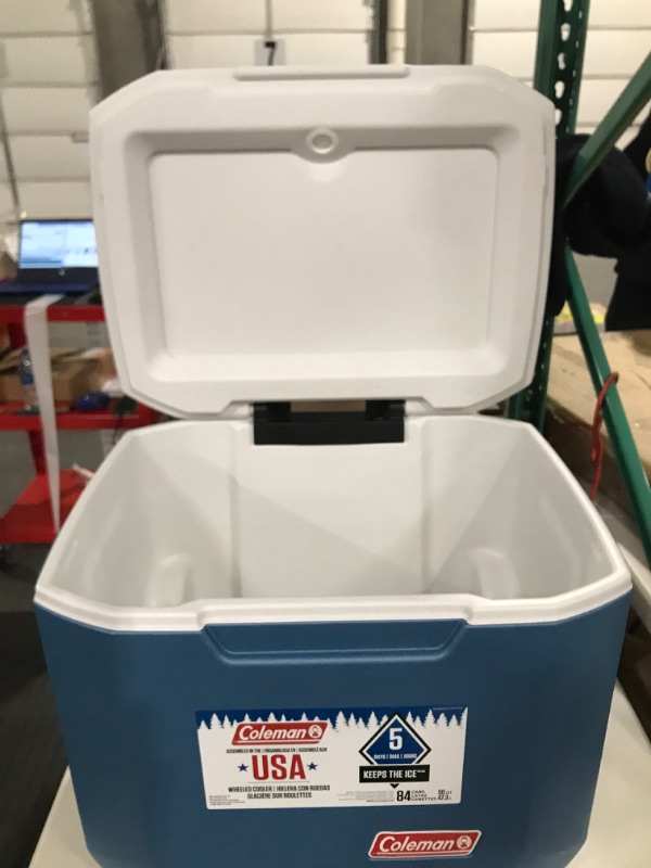 Photo 3 of Coleman Portable Cooler with Wheels Xtreme Wheeled Cooler 50 Quart Cooler