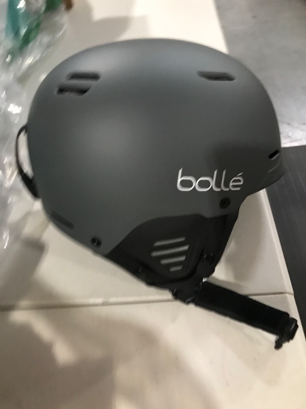 Photo 2 of Bollé Mute ABS Snow Helmet Large 59-62 cm Matte Grey & White