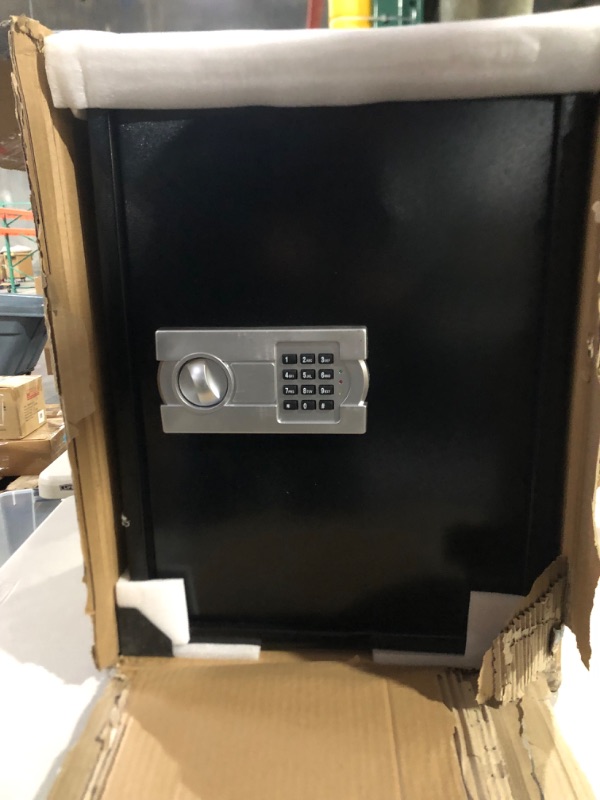 Photo 1 of VEVOR Safe Box, 2.1 CU.FT Fingerprint Safe Box for Money w/ 2 Keys