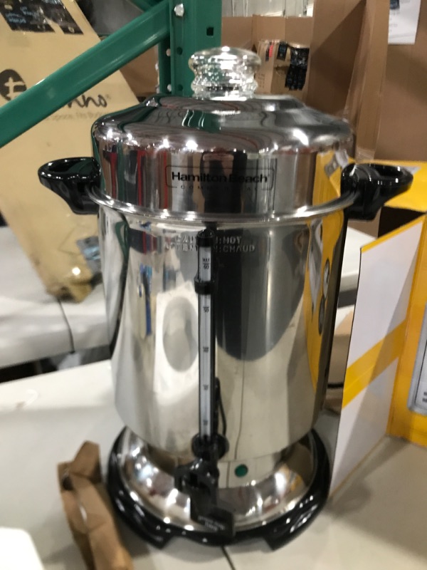 Photo 2 of **USED** Hamilton Beach D50065 Stainless Steel 60 Cup Commercial Coffee Urn