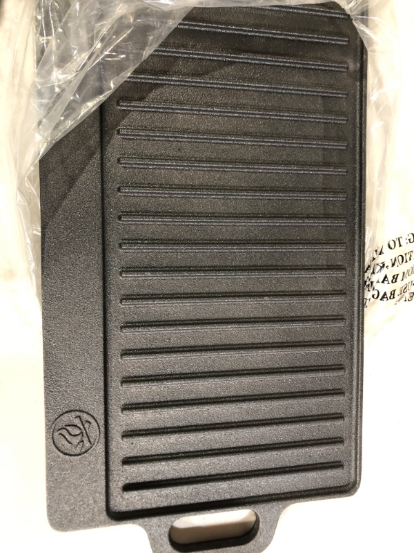 Photo 1 of Backcountry Iron 20 x 9 inch Large Reversible Seasoned Cast Iron Grill / Griddle