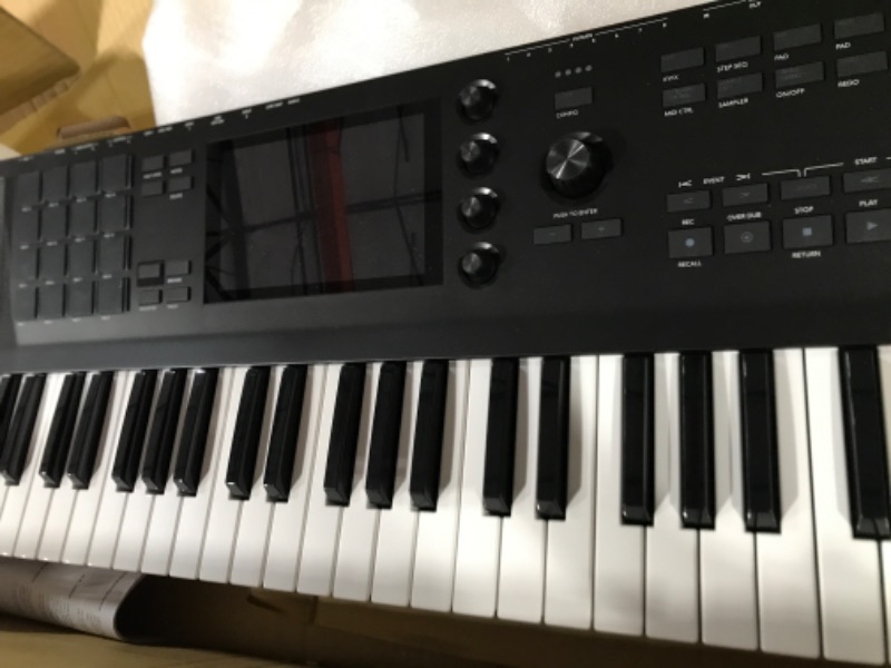 Photo 2 of **SEE NOTES** AKAI Professional MPC Key 61 - Standalone Music Production Synthesizer Keyboard with Touch Screen, 16 Drum Pads, 20+ Sound Engines, Semi Weighted Keys MPC Key 61 MPC Only