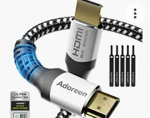 Photo 1 of Adoreen 8K HDMI 2.1 Cable (Certified) 16.5 feet