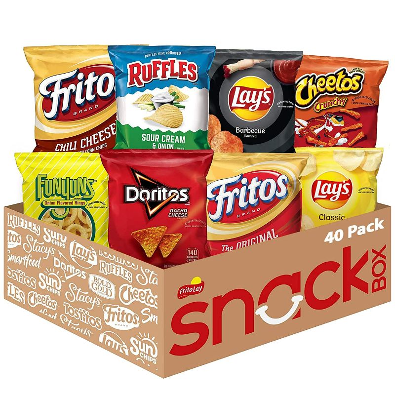 Photo 1 of **2 BOXES** Frito-Lay Variety Pack, Party Mix, 40 Count **EXPIRED 10/22**