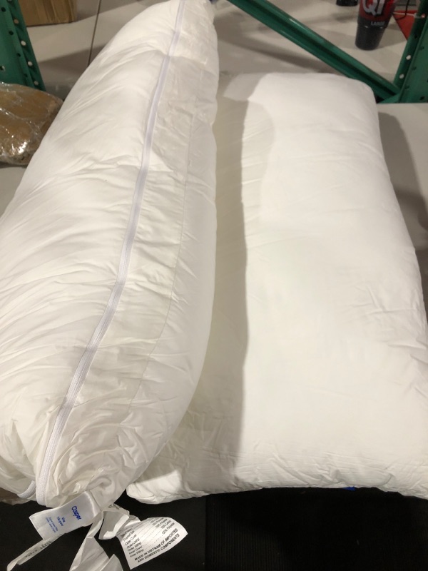 Photo 2 of **OPEN BOX** Casper Sleep Pillow for Sleeping, King (Pack of 2), White 2 Count King Two Pack
