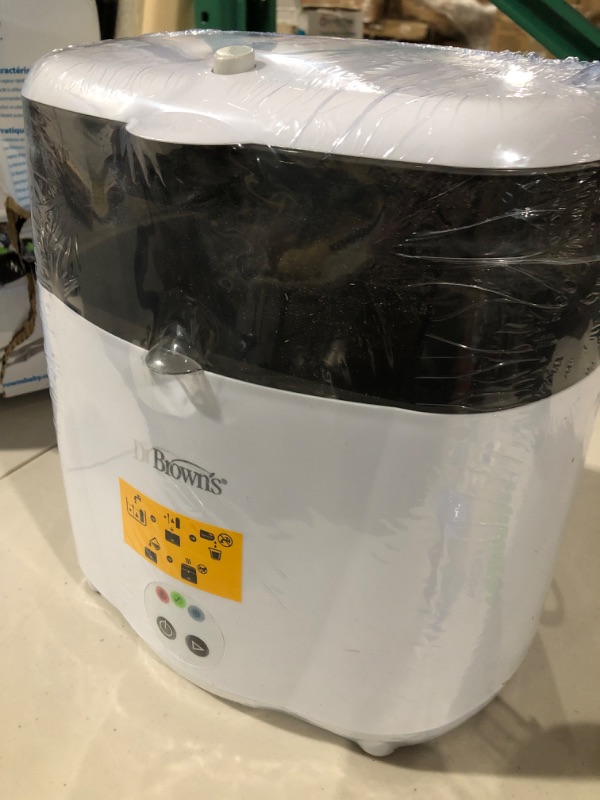 Photo 1 of **BOX IS DAMAGED** Dr. Brown's Deluxe Electric Baby Bottle and Pacifier Sterilizer Deluxe Sterilizer