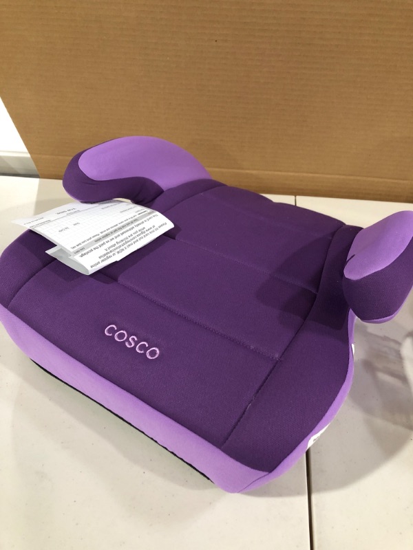 Photo 2 of **NEW** Cosco Topside Child Safe Belt Positioned Backless Booster Car Seat, Purple Grape