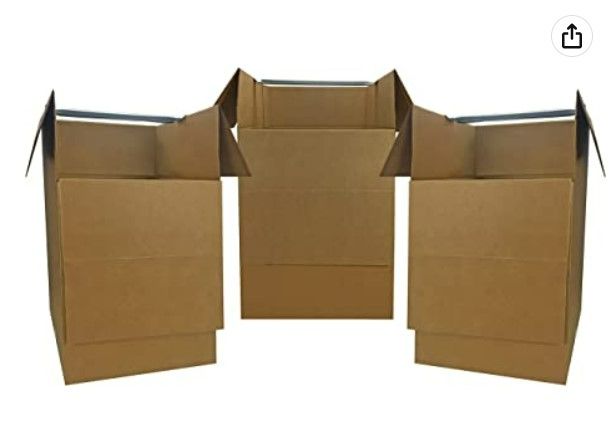 Photo 1 of uBoxes Moving Boxes Bundles Wardrobe Moving Boxes 24x24x40 - Pack of 3