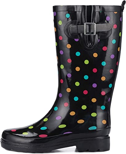 Photo 1 of  Komforme Women Rain Boots with Non-slip Sole, Waterproof and Fashion Patterns