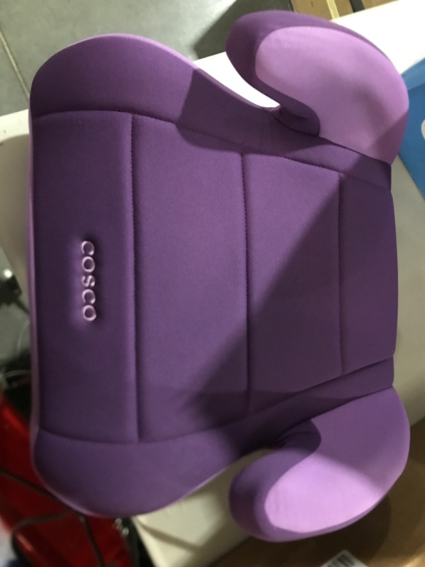 Photo 2 of Cosco Topside Child Safe Belt Positioned Backless Booster Car Seat, Purple Grape