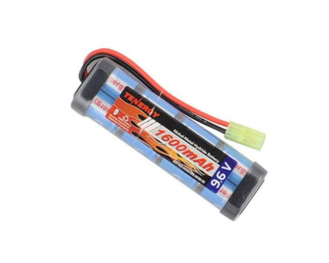 Photo 1 of Tenergy Airsoft Battery - 9.6v NiMH 1600mAh - Flat