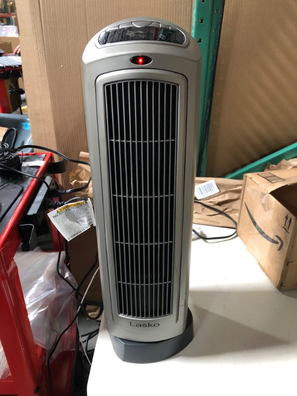 Photo 2 of Lasko 5538 Ceramic Tower Heater with Remote Control