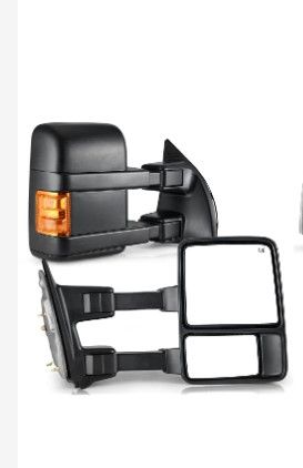 Photo 1 of YITAMOTOR Towing Mirrors compatible for 1999-2007 Ford F250 F350 F450 F550 Super Duty Tow Mirrors 