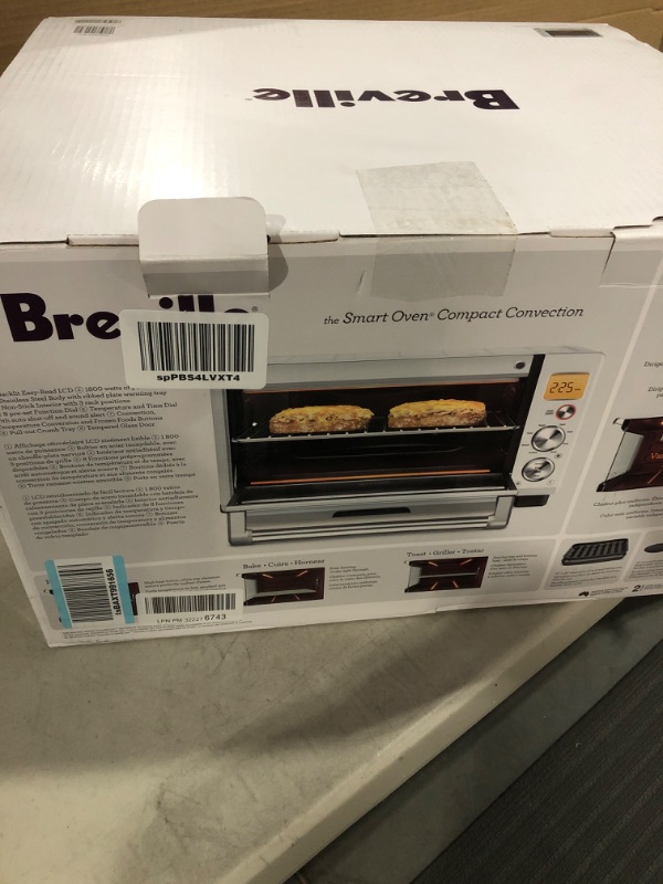 Photo 2 of Breville Compact Convection Smart Oven - 1.6 cu ft - Stainless Steel