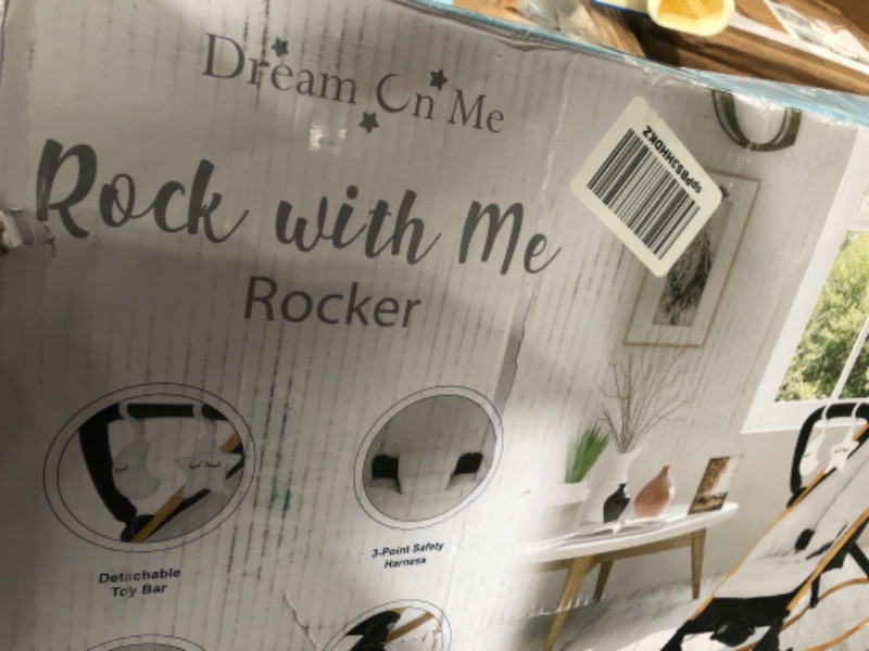 Photo 2 of Dream on Me Rock with me 2-in-1 Rocker and Stationary Seat 