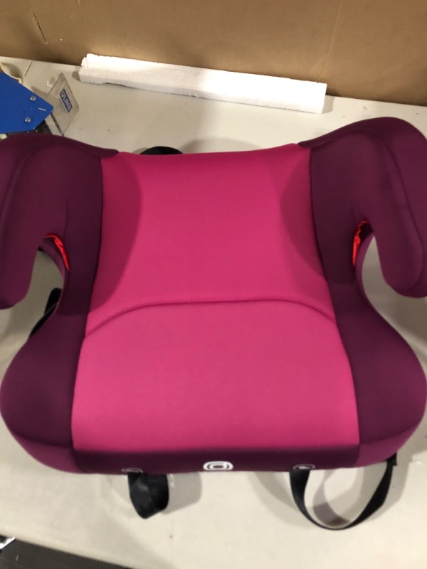 Photo 2 of Diono Solana 2 XL 2022, Dual Latch Connectors, Lightweight Backless Belt-Positioning Booster Car Seat, 8 Years 1 Booster Seat, Pink NEW! LATCH Connect Single Pink