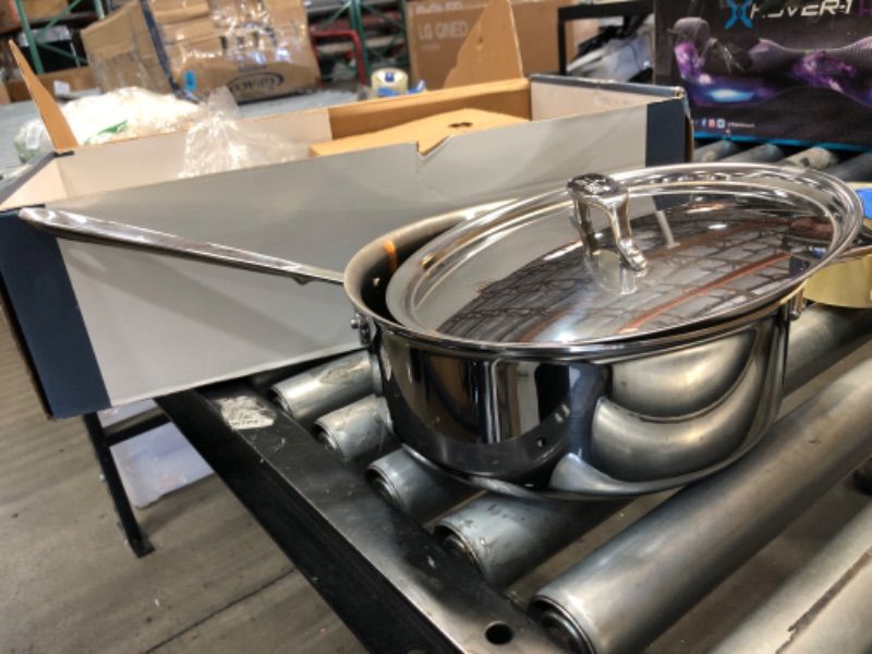 Photo 3 of All-Clad Saute Pan, 6 quarts, Silver