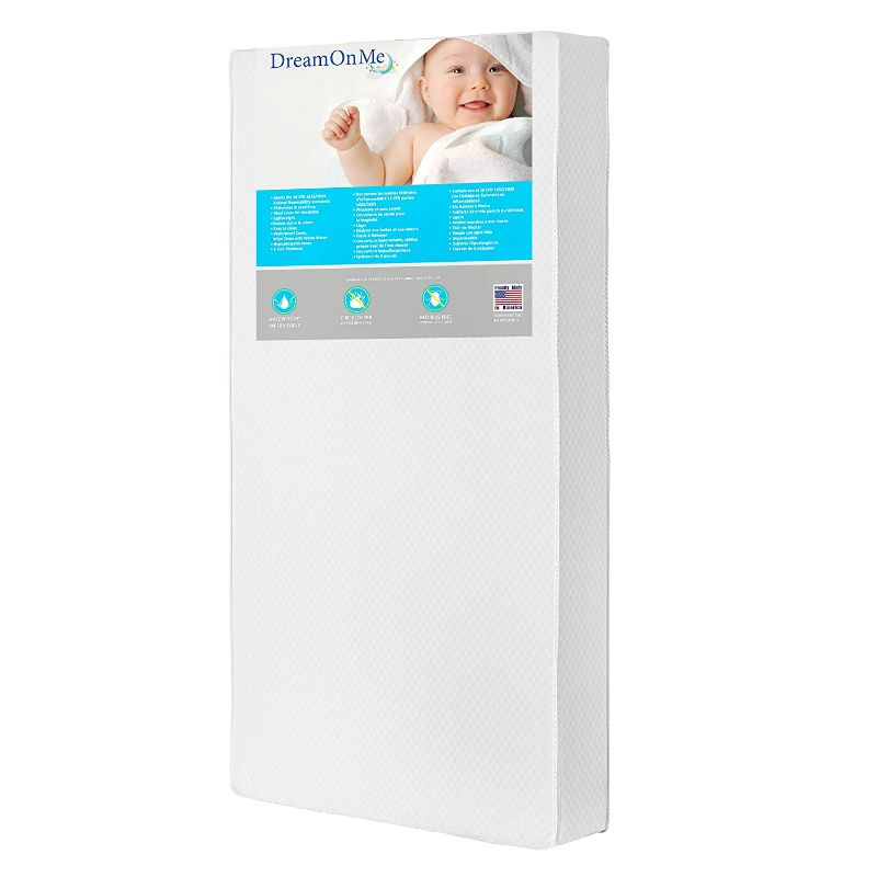 Photo 1 of Dream On Me Breathable Orthopedic Firm Foam Standard Crib Mattress 