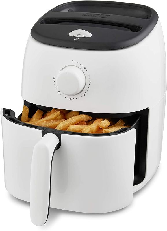 Photo 1 of DASH Tasti-Crisp™ Electric Air Fryer Oven 1000-Watt, 2.6Qt, White
