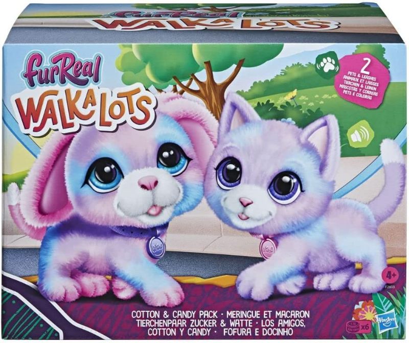 Photo 1 of FurReal friends FRR WALKALOTS Cotton and Candy Pack