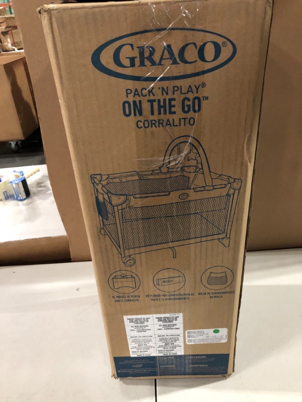 Photo 2 of Graco Pack 'N Play On The Go Playard, Kagen W/ Bassinet Insert Kagen