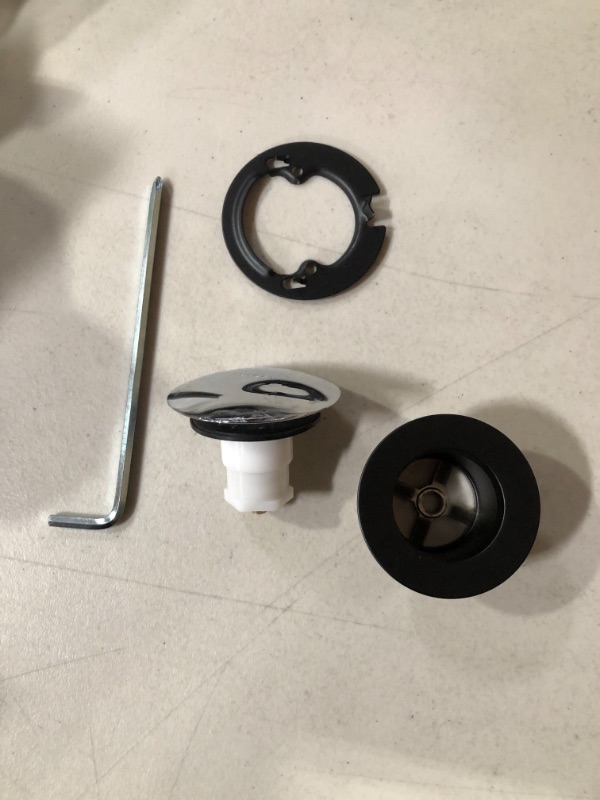 Photo 1 of Danco, Chrome, 80811 Touch-Toe Tub Stopper