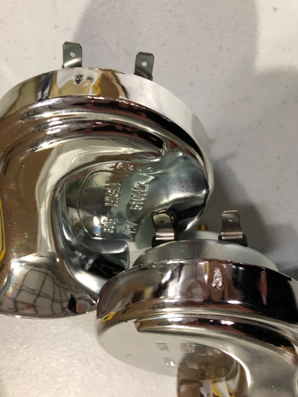 Photo 1 of 2PCS Super Loud Train Horns, Car Air Electric Snail Double Horn