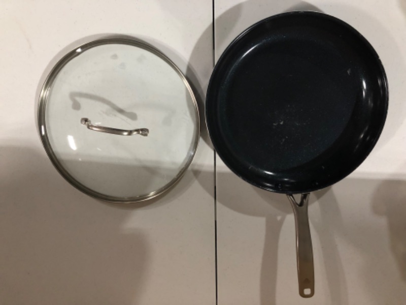 Photo 2 of (1) Blue Diamond Infused Ceramic Nonstick Pan 12"