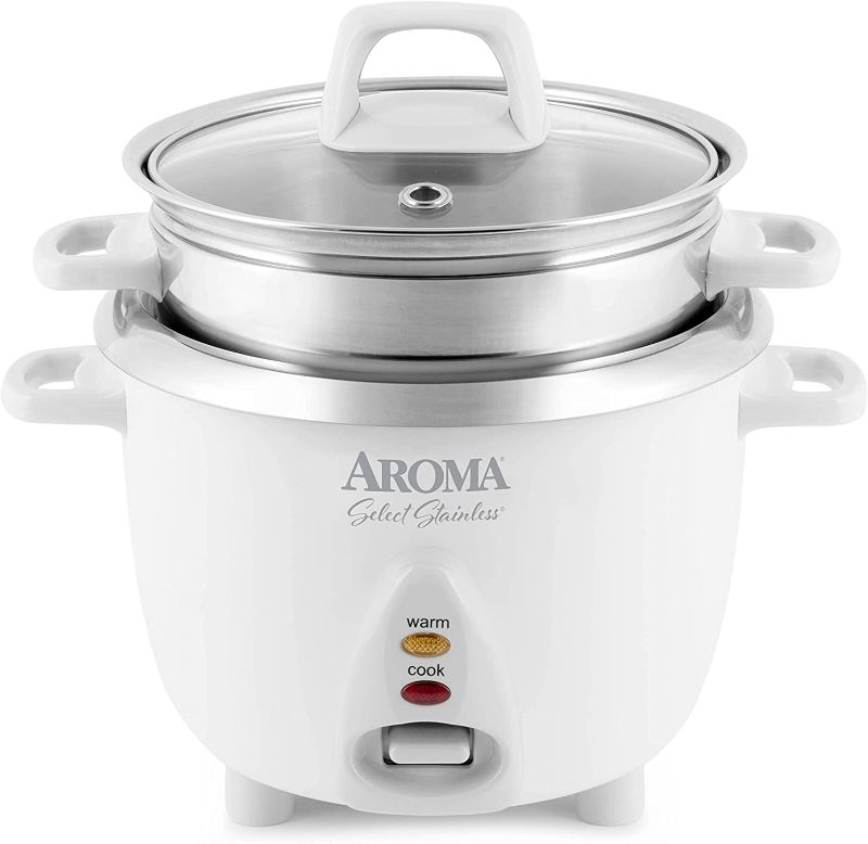 Photo 1 of Aroma Housewares Select Stainless Rice Cooker & Warmer.