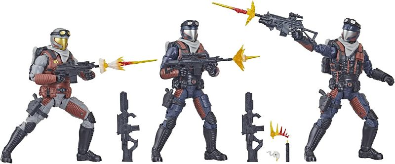 Photo 1 of G.I. Joe Classified Series Cobra Viper Officer & Vipers Figures.