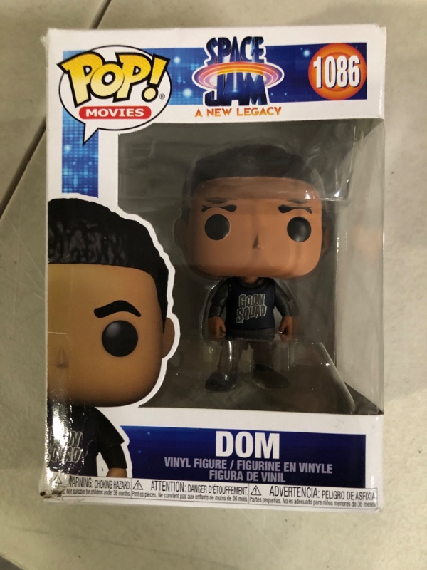 Photo 2 of Funko Pop! Movies: Space Jam Legacy - Dom with Chase