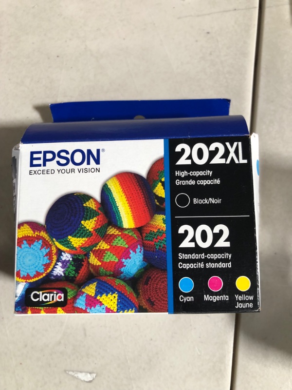 Photo 2 of EPSON T202 Claria -Ink High Capacity Black & Standard Color