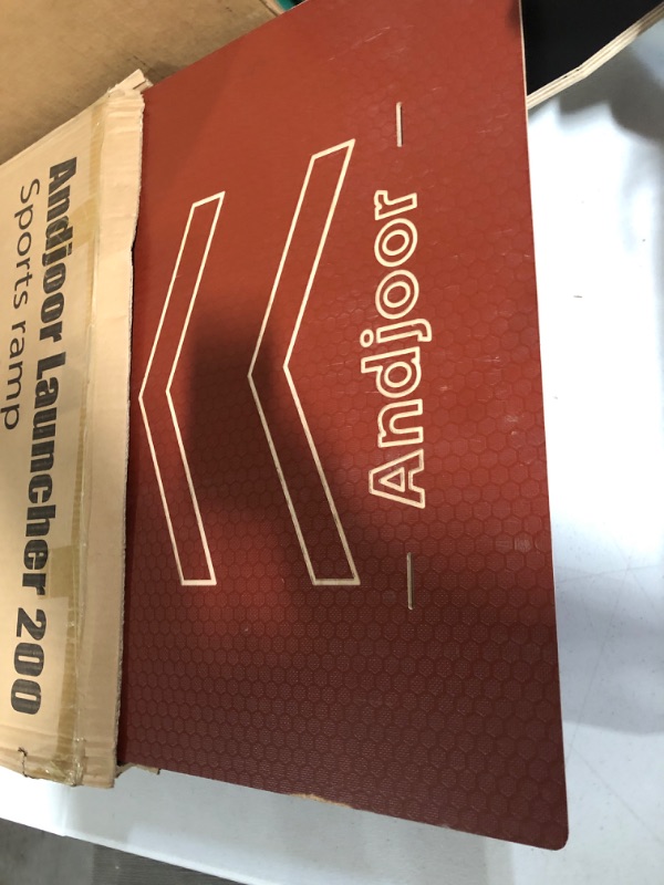 Photo 1 of Andjoor Skateboard ramp Bike ramp Scooter ramp Skate ramp RC ramp BMX ramp RC car ramp Dirt Bike ramps for Kids Jumping - Skateboard Accessories for Boys and Girls with Skateboard ramps and Jumps ?L200R&B