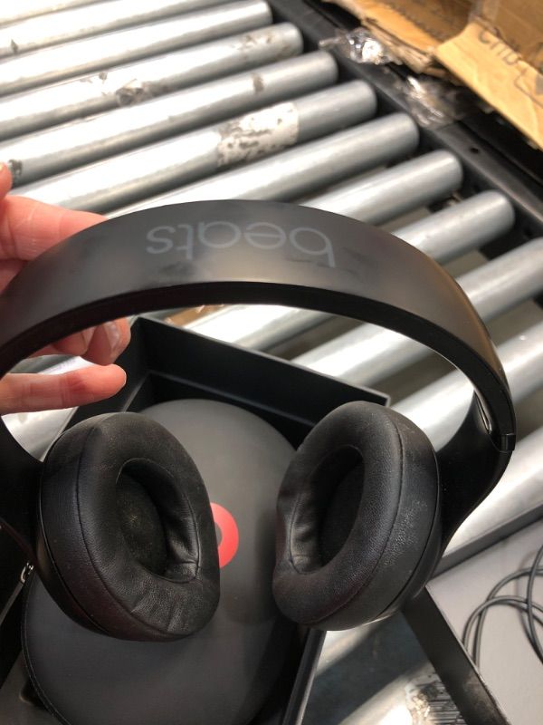 Photo 5 of Beats Studio3 Wireless Noise Cancelling Over-Ear Headphones - Apple W1 Headphone Chip, Class 1 Bluetooth, 22 Hours of Listening Time, Built-in Microphone - Matte Black (Latest Model) Matte Black Studio3