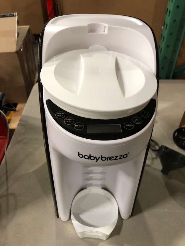 Photo 2 of New and Improved Baby Brezza Formula Pro Advanced Formula Dispenser Machine - Automatically Mix a Warm Formula Bottle Instantly - Easily Make Bottle with Automatic Powder Blending
