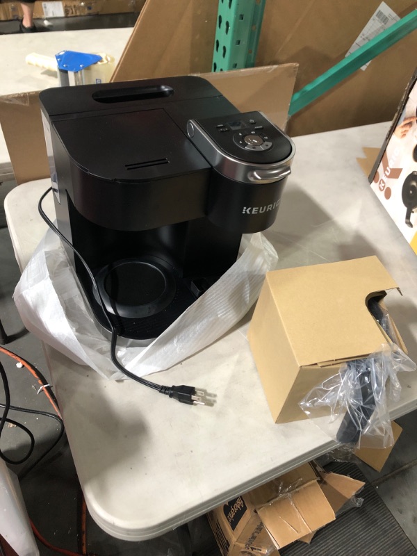 Photo 2 of ***SEE CLERKS NOTES ** NON FUNCTIONAL
Keurig Coffee Maker, K-Duo, Black