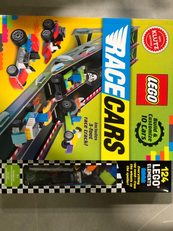 Photo 3 of Klutz Lego Race Cars STEM Activity Kit