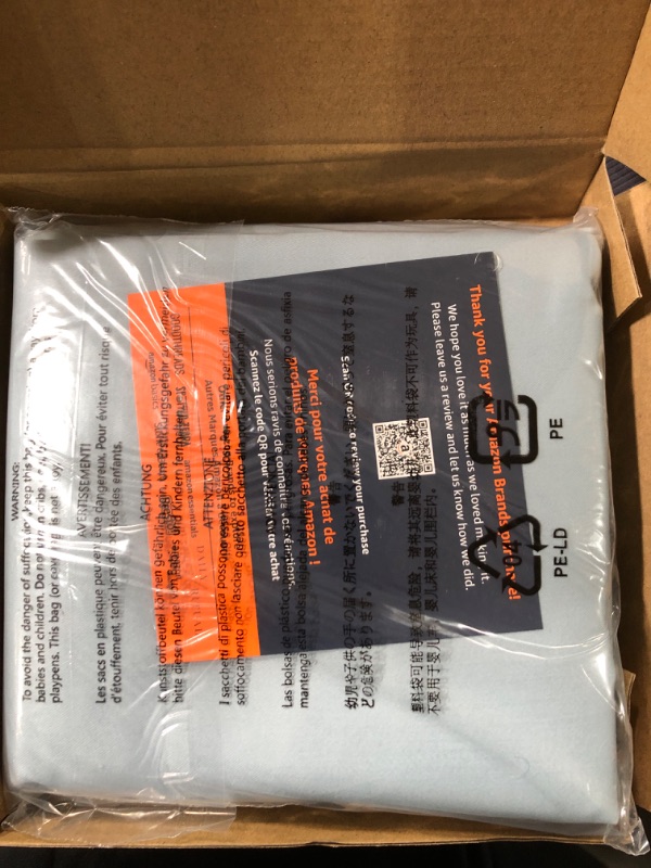 Photo 1 of Amazon Basics 400 Thread Count Cotton Pillow Cases