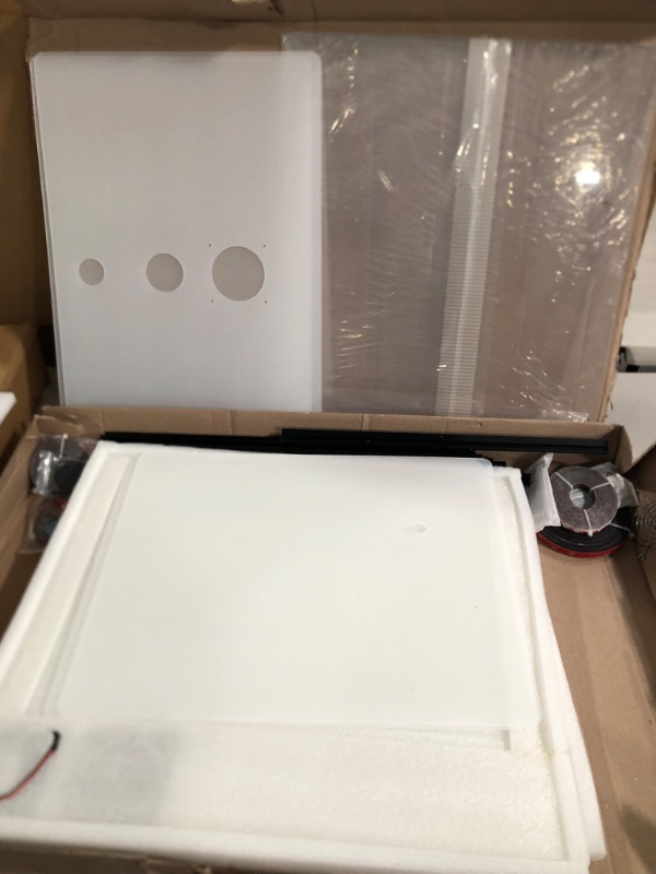 Photo 2 of ANNOYTOOLS Acrylic CNC Enclosure,Dustproof, Engraving and Cutting Noise Reduction, Compatible with CNC Router 3018/3018pro/3018-prover/3020,500×430×330 mm