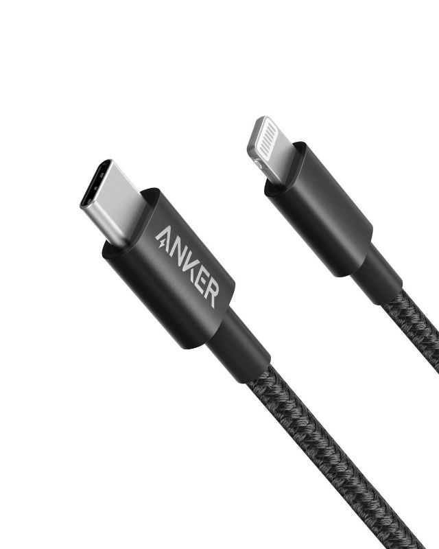 Photo 1 of Anker New Nylon USB-C to Lightning Charging Cord