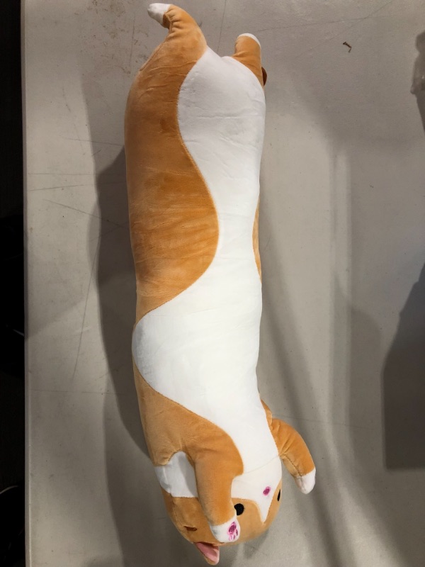 Photo 3 of 
Mewaii Long Cat Plush Body Pillow, 28” Cute Brown Cat Stuffed Animals Soft Plushies, Kitten Plush Throw Pillow Doll Toy Gift