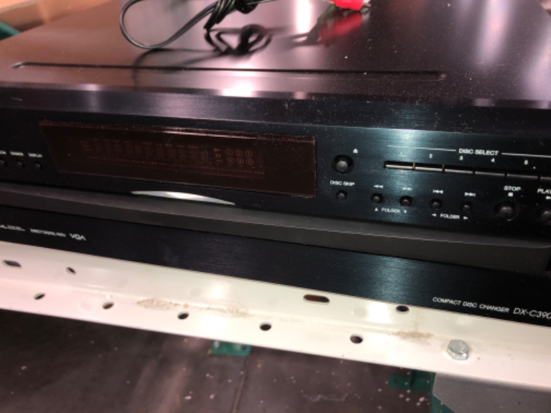 Photo 3 of Onkyo DXC390 6 Disc CD Changer,Black DX-C390