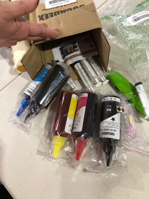 Photo 2 of COCADEEX 500ml Ink Refill Kit Compatible with Ink Cartridges 67XL 65XL 64XL 63XL 62XL 67 65 64 63 62