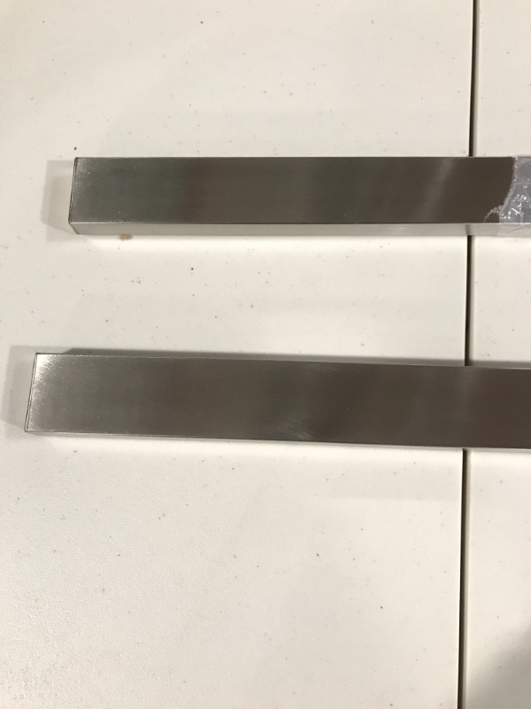 Photo 2 of [2pc] Ouddy Magnetic Knife Holder, 20" Stainless Steel (304) - Magnetic Knife Bar Rack Block for Kitchen Utensil Holder - Art Supply Organizer & Tool Holder - 