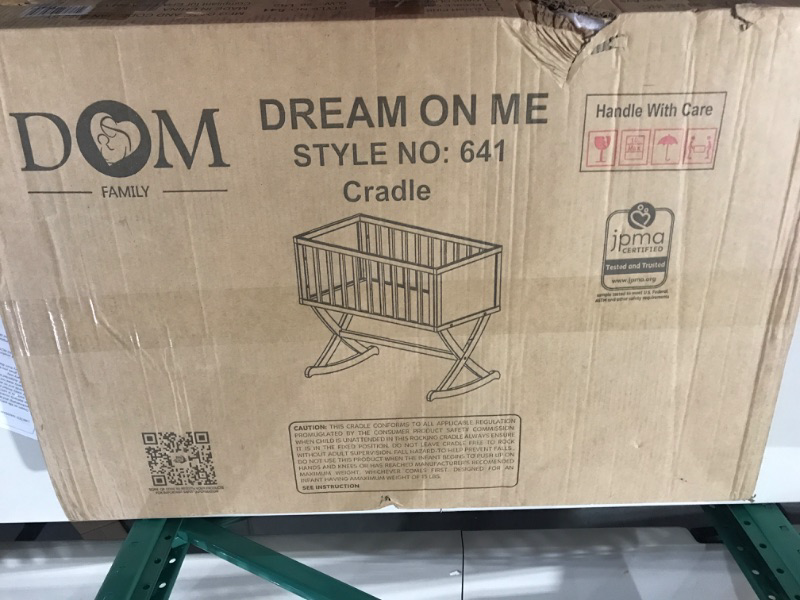 Photo 2 of Dream on Me Haven Cradle, White