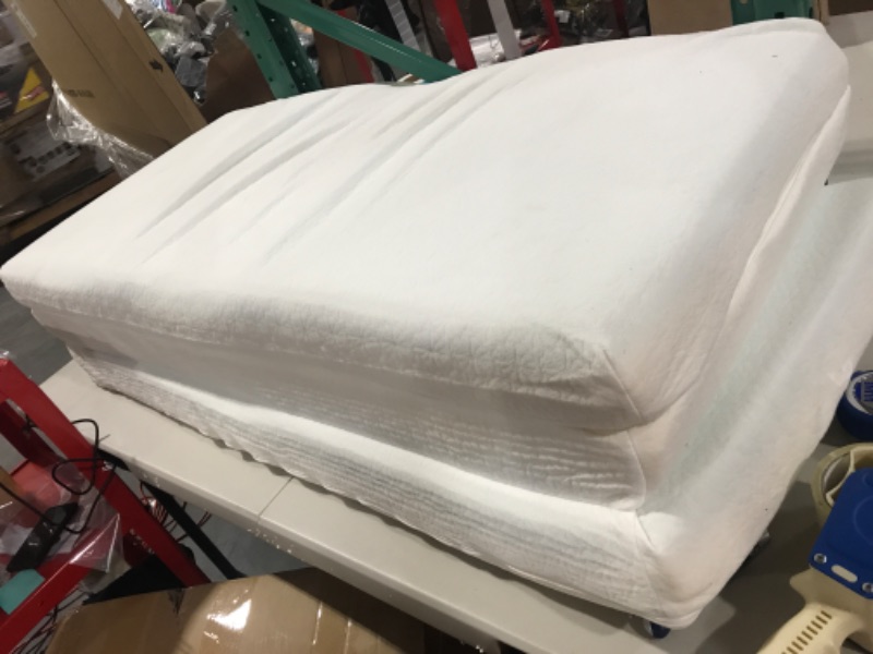 Photo 2 of Trifold Pack and Play mattress 4'5" x 6'4.5" x 4 in - mattress only 