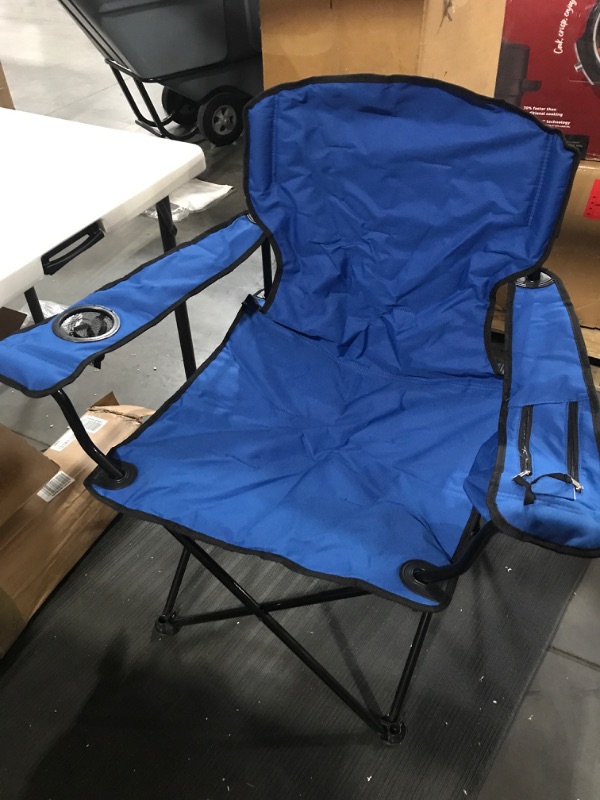 Photo 2 of Amazon Basics Portable Folding Camping Chair with Carrying Bag