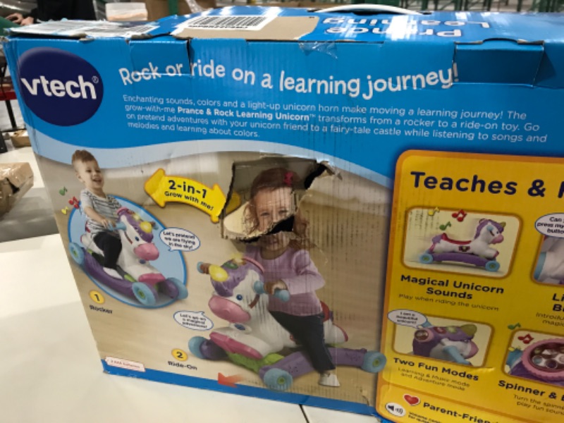 Photo 4 of VTech Prance and Rock Learning Unicorn, Multicolor